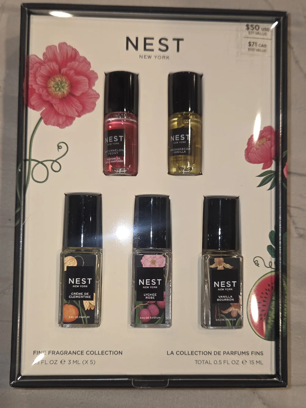 NEST  Pink and Black Mini Set